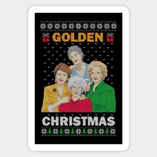 golden christmas Sticker